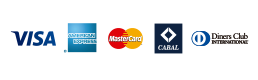 Aceptamos tarjetas de crédito